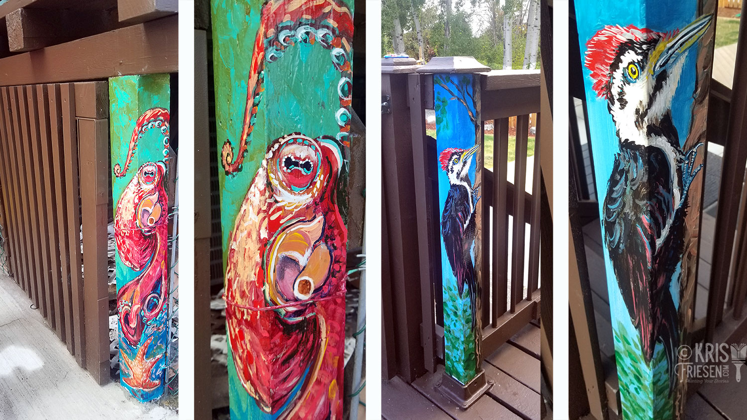 Daycare Paintings and Murals Nanaimo Innovation Academy Kris Friesen